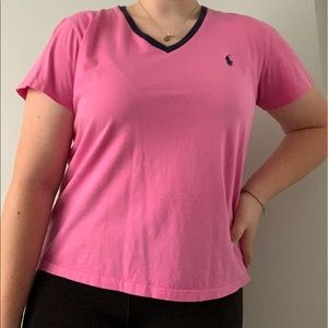 Pink Ralph Lauren T-Shirt